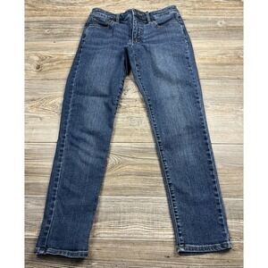 Lauren Ralph Lauren Jeans Medium Wash Ankle Skinny Blue Denim Womens Size 2